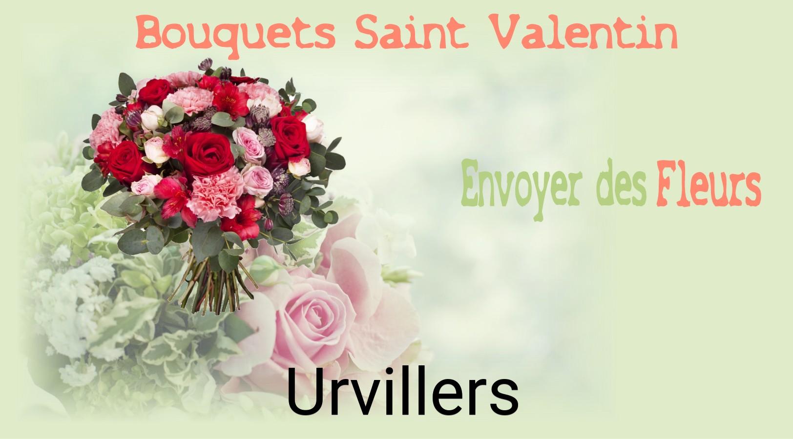 Roses de Saint-Valentin livrées à Urvillers